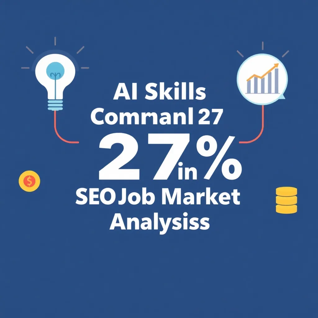 AI SKILLS COMMAND 27% SALARY PREMIUM IN SEO JOB MARKET ANALYSIS