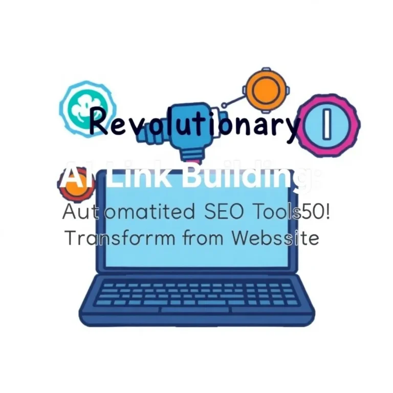 REVOLUTIONARY AI LINK BUILDING: AUTOMATED SEO TOOLS TRANSFORM WEBSITE