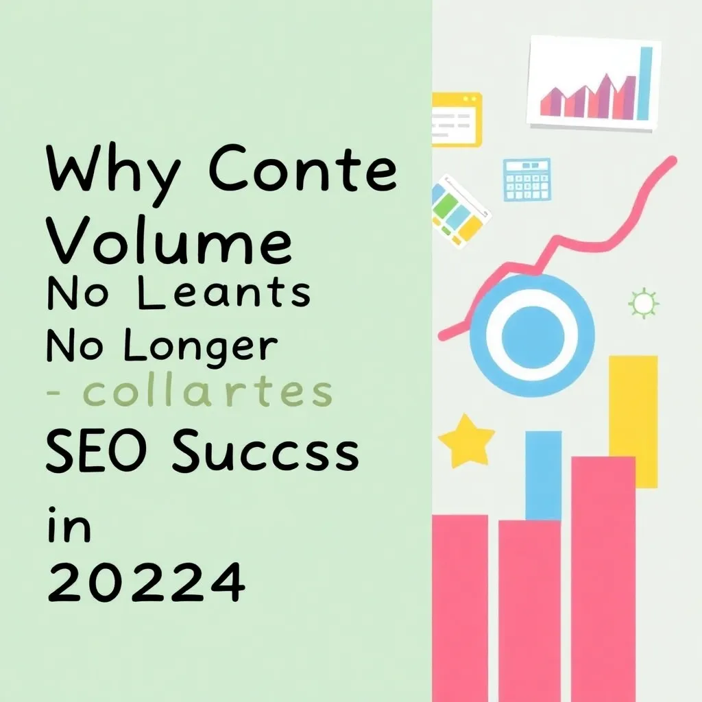 WHY CONTENT VOLUME NO LONGER GUARANTEES SEO SUCCESS IN 2024