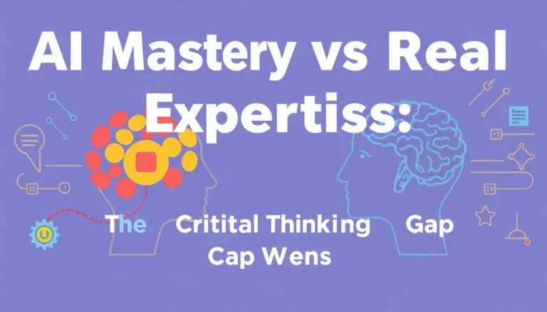 AI MASTERY VS REAL EXPERTISE: THE CRITICAL THINKING GAP WIDENS