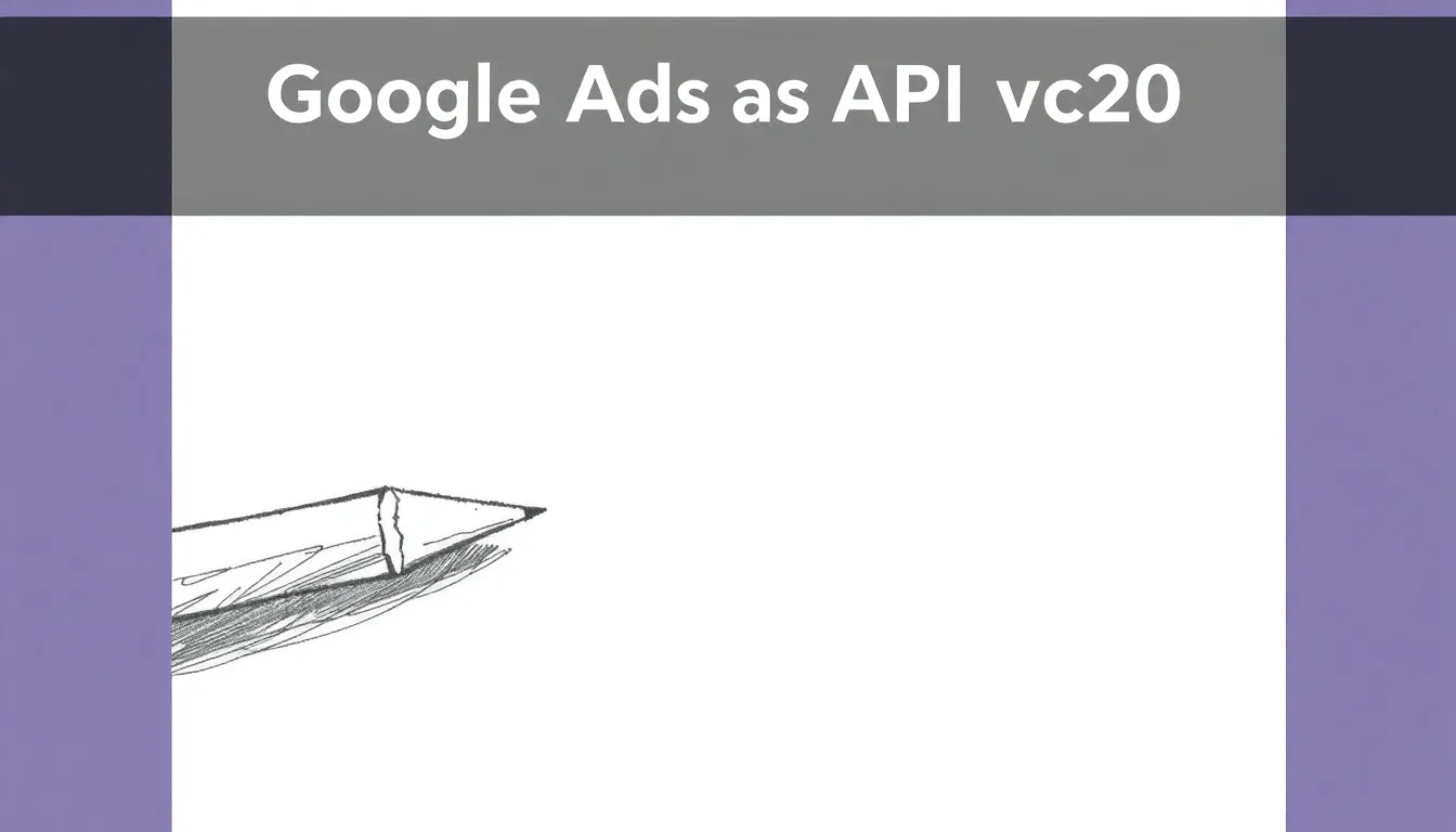 GOOGLE ADS API V20 SUNSET: JUNE 10 DEADLINE FOR CRITICAL UPGRADE