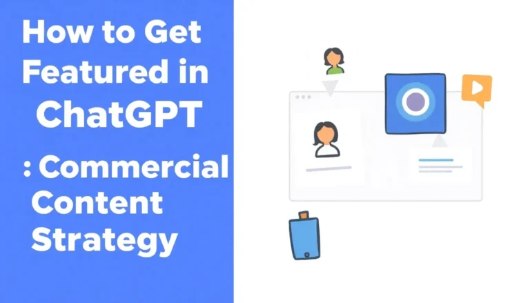 HOW TO GET FEATURED IN CHATGPT: THE COMMERCIAL CONTENT STRATEGY