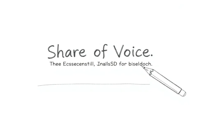 SHARE OF VOICE: THE ESSENTIAL SEO METRIC FOR MODERN DIGITAL MARKETING