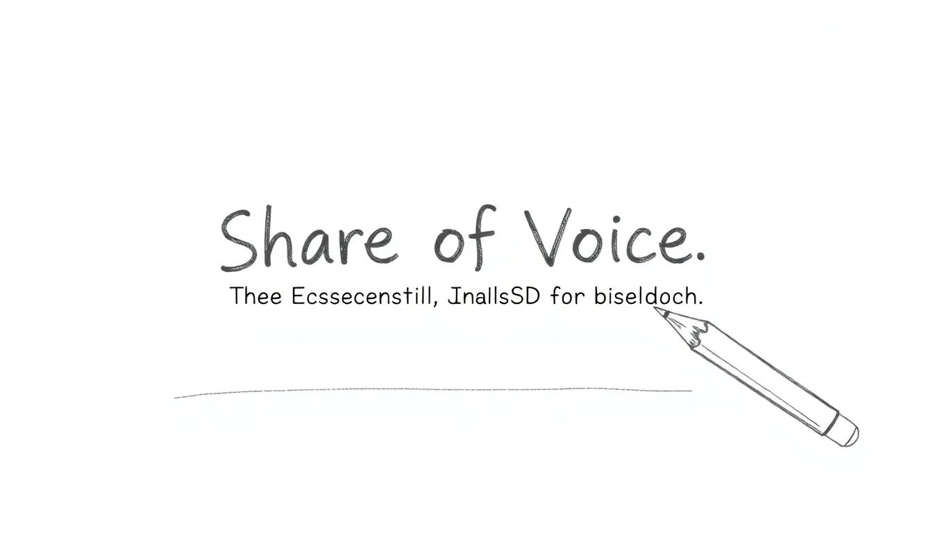 SHARE OF VOICE: THE ESSENTIAL SEO METRIC FOR MODERN DIGITAL MARKETING
