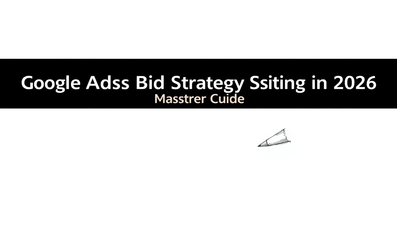 GOOGLE ADS BID STRATEGY TESTING IN 2026: MASTER GUIDE