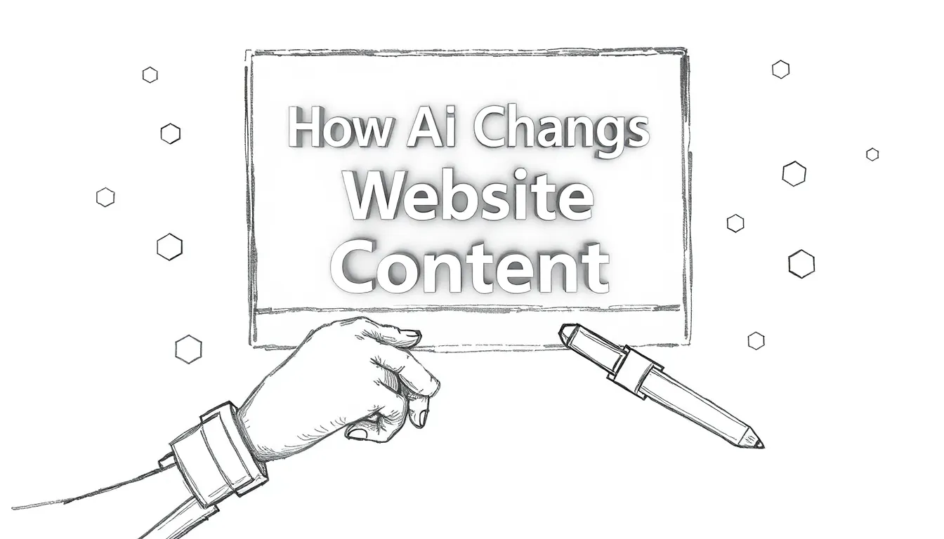 HOW AI CHANGES WEBSITE CONTENT STRATEGY: BEYOND DESIGN TO MESSAGE