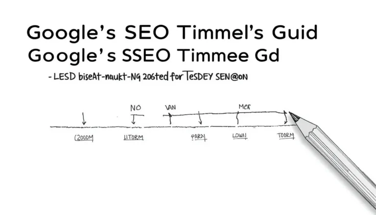 GOOGLE'S SEO TIMELINE GUIDE: CRAWLING, INDEXING & RECOVERY