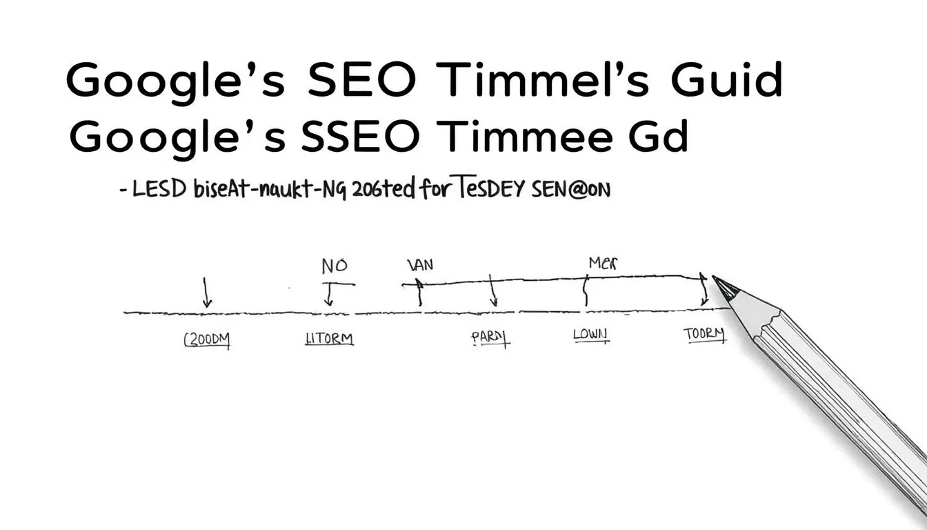 GOOGLE'S SEO TIMELINE GUIDE: CRAWLING, INDEXING & RECOVERY