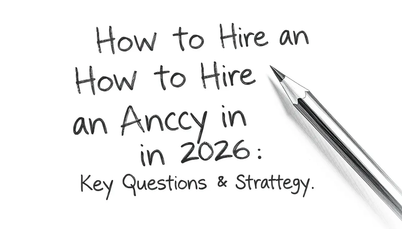 HOW TO HIRE AN SEO AGENCY IN 2026: KEY QUESTIONS & STRATEGY