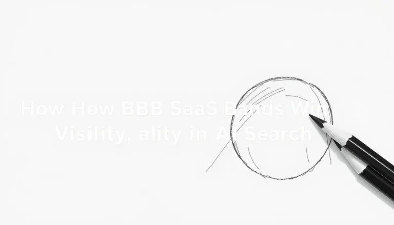 MASTERING GEO: HOW B2B SAAS BRANDS WIN VISIBILITY IN AI SEARCH